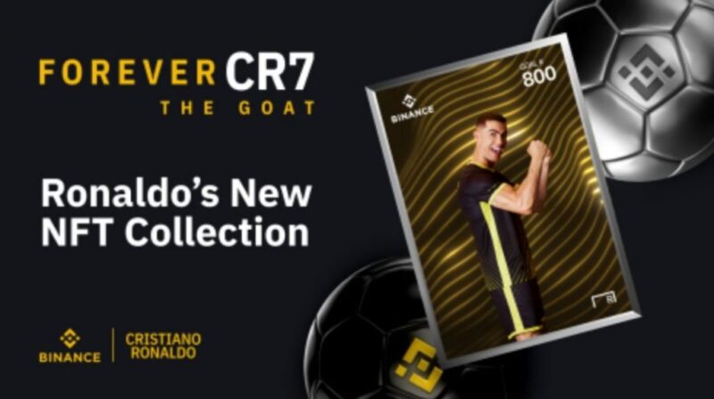 Cristiano Ronaldo and Binance Launch ForeverCR7: The GOAT NFT Collection