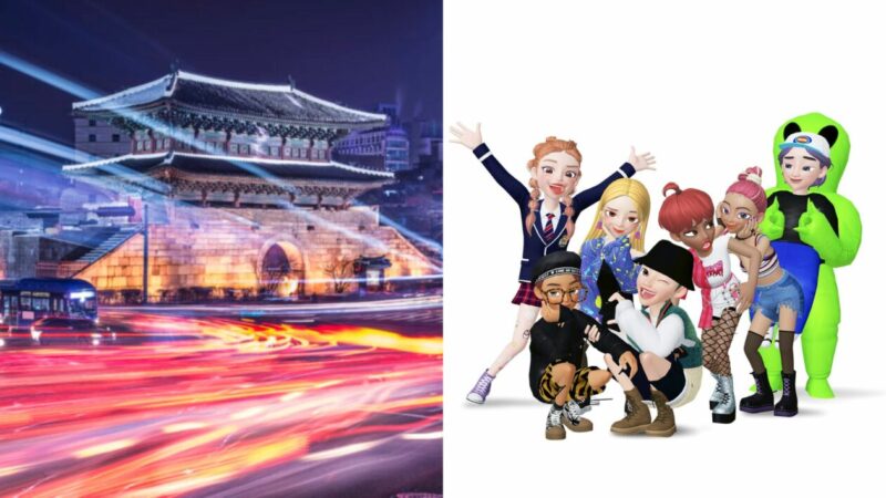 Gyeongbokgung in Seoul, South Korea | avatars from the Zepeto metaverse | Charting the digital continent — East Asia’s real-world race to build the metaverse