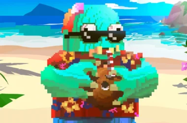 Pixelmon's Kevin gets a summer vibe in this Base NFT. Image: Coinbase