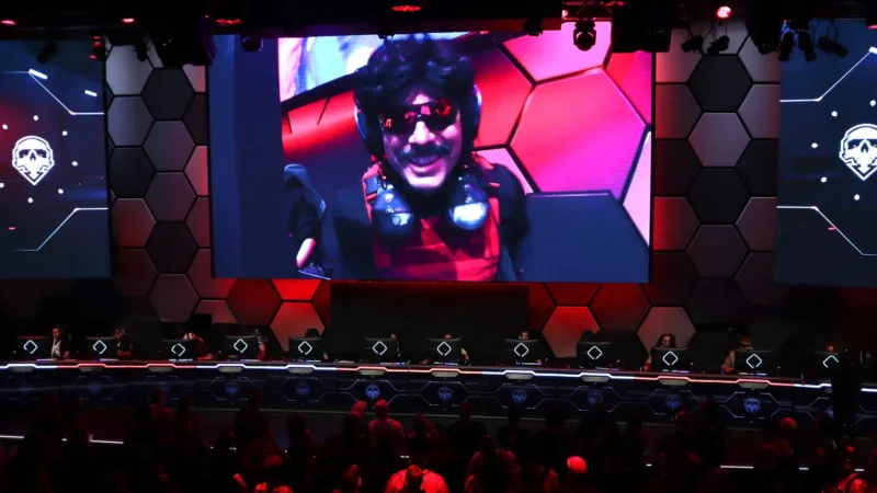 Dr. Disrespect appears at the Deadrop Snapshot VII event in Las Vegas on October 20, 2023. Image: Kate Irwin/Decrypt