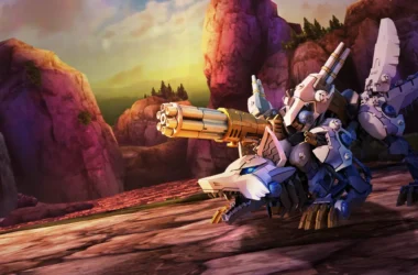 A Gatling Fox in the Zoids universe. Image: ACT Games.